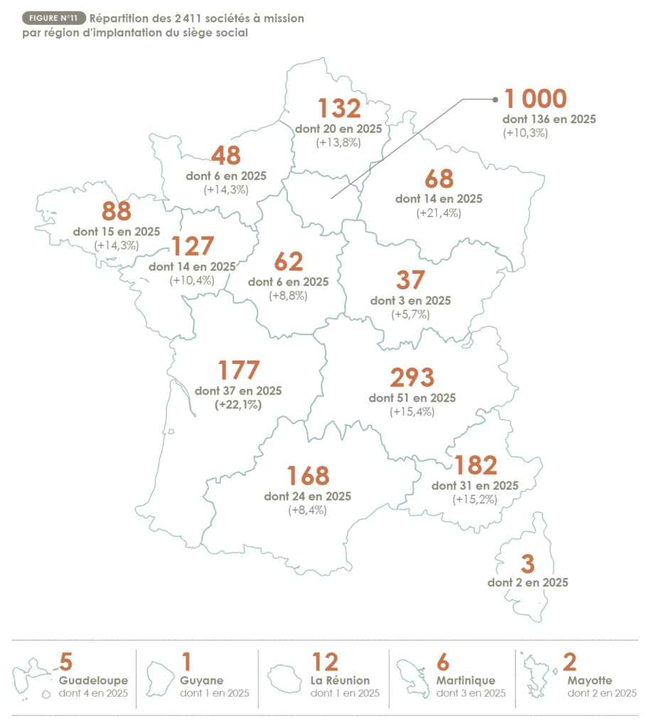 Cartographie société à mission